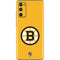 NHL Boston Bruins Solid Background Galaxy S20 Fan Edition Skin